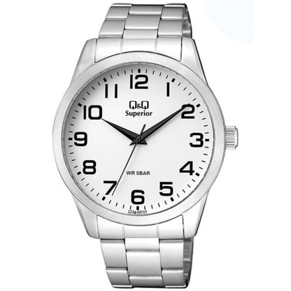 Q&Q GENT ONLY TIME C23A-007VY Only Time Armbanduhr 44 mm