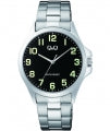 Q&Q GENT ONLY TIME C36A-006PY Only Time Armbanduhr 40 mm ansicht-2