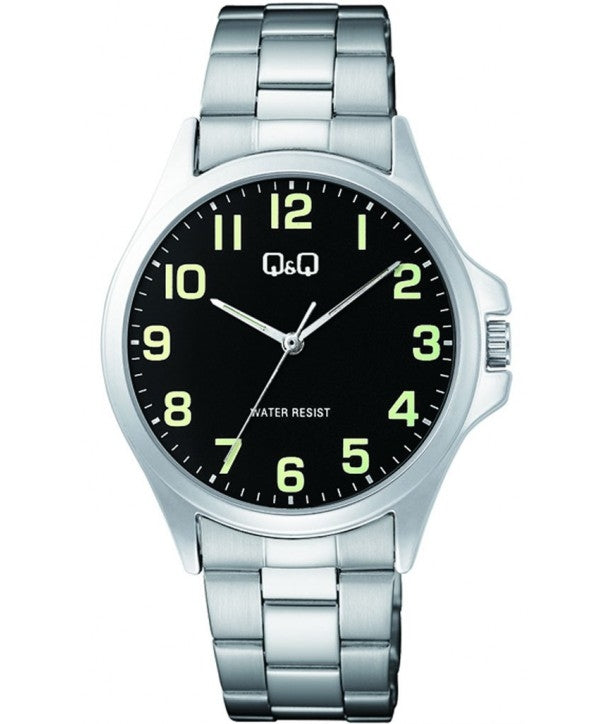 Q&Q GENT ONLY TIME C36A-006PY Only Time Armbanduhr 40 mm