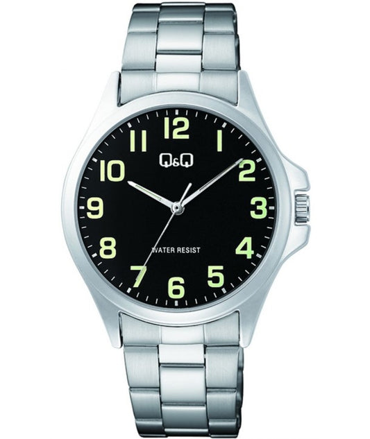 Q&Q GENT ONLY TIME C36A-006PY Only Time Armbanduhr 40 mm