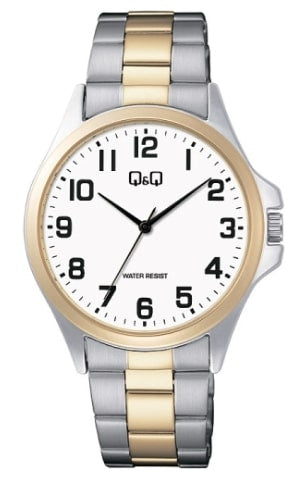 Q&Q GENT ONLY TIME C36A-017PY Only Time Armbanduhr 40 mm