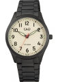 Q&Q GENT ONLY TIME Q76B-002PY Only Time Armbanduhr 39 mm ansicht-2