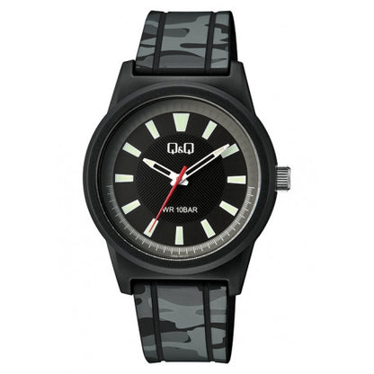Q&Q GENT ONLY TIME V35A-001VY Only Time Armbanduhr 40 mm
