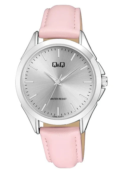 Q&Q LADY ONLY TIME C04A-025PY Only Time Armbanduhr 38 mm