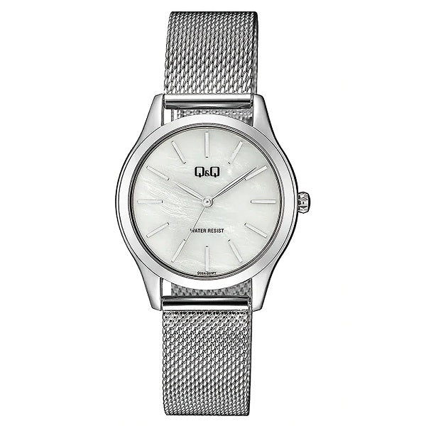 Q&Q LADY ONLY TIME Q02A-001PY Only Time Armbanduhr 33 mm