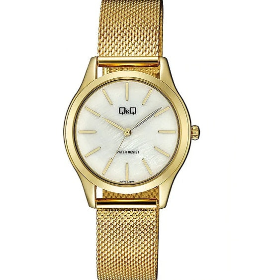 Q&Q LADY ONLY TIME Q02A-002PY Only Time Armbanduhr 33 mm