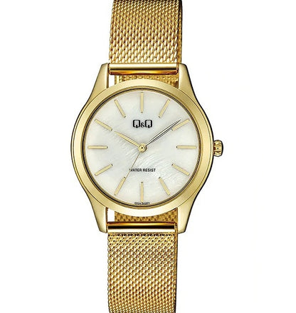 Q&Q LADY ONLY TIME Q02A-002PY Only Time Armbanduhr 33 mm