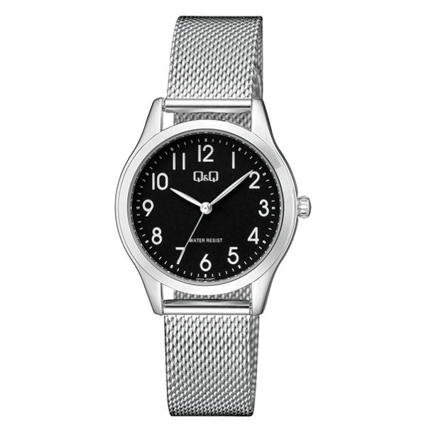 Q&Q LADY ONLY TIME Q02A-004PY Only Time Armbanduhr 33 mm