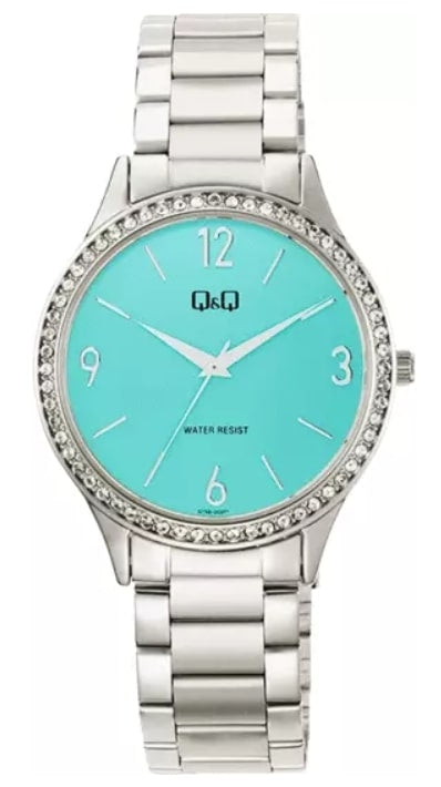 Q&Q LADY ONLY TIME Q75B-002PY Only Time Armbanduhr 34 mm