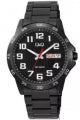 Q&Q Mod. GENT DAY & DATE A37A-006PY Day & Date Armbanduhr 42 mm ansicht-2