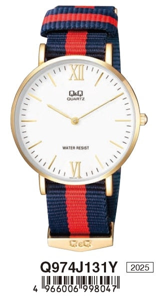 Q&Q Q974J131Y Only Time Armbanduhr 39 mm
