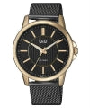 Q&Q QB66J412Y Only Time Armbanduhr 44 mm ansicht-2