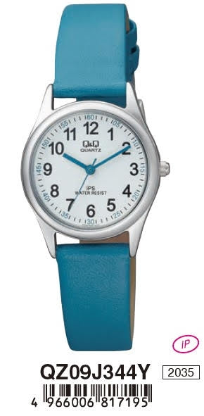 Q&Q QZ09J344Y Only Time Armbanduhr 27 mm