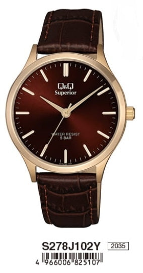 Q&Q S278J102Y Only Time Armbanduhr 40 mm