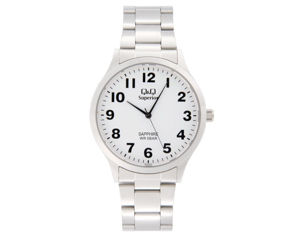 Q&Q SUPERIOR S278J214Y Only Time Armbanduhr 40 mm