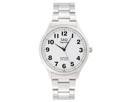 Q&Q SUPERIOR S278J214Y Only Time Armbanduhr 40 mm