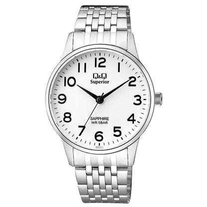 Q&Q SUPERIOR S280J214Y Only Time Armbanduhr 40 mm