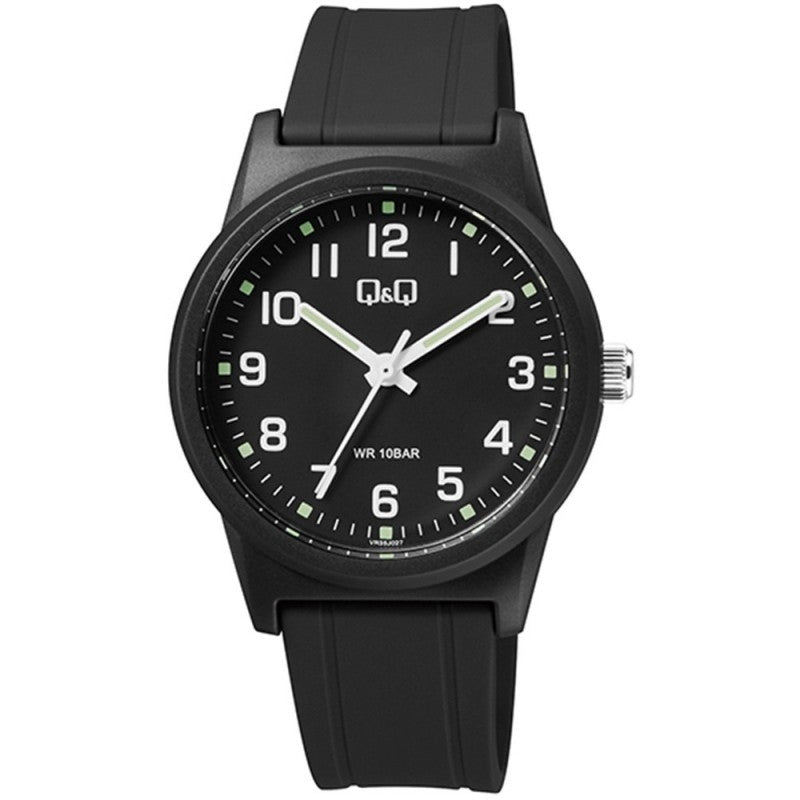 Q&Q VR35J027Y Only Time Armbanduhr 40 mm