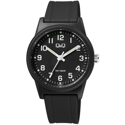 Q&Q VR35J027Y Only Time Armbanduhr 40 mm