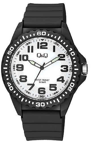 Q&Q VS16J006Y Only Time Armbanduhr 40 mm