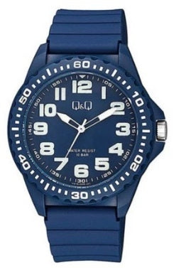 Q&Q VS16J009Y Only Time Armbanduhr 43 mm