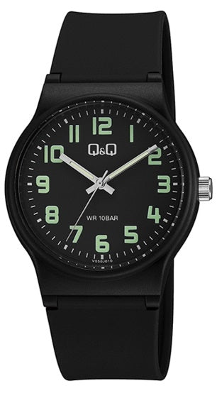 Q&Q VS50J010Y Only Time Armbanduhr 38 mm