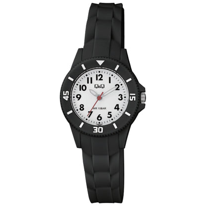 Q&Q VS66J001Y Only Time Armbanduhr 30 mm