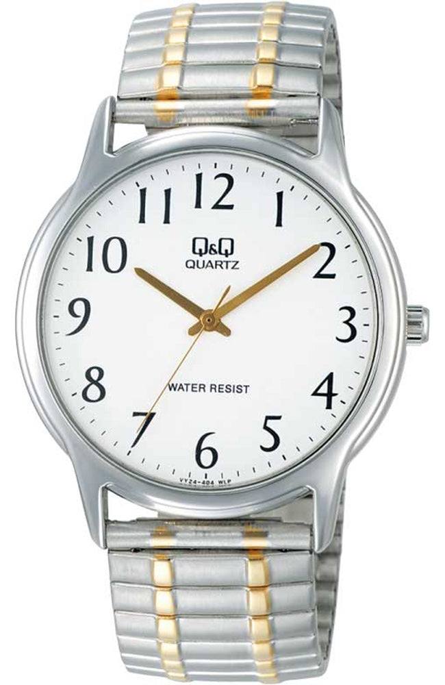 Q&Q VY24J404Y Only Time Armbanduhr 38 mm
