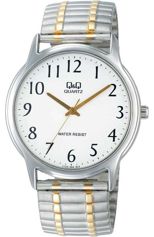 Q&Q VY24J404Y Only Time Armbanduhr 38 mm