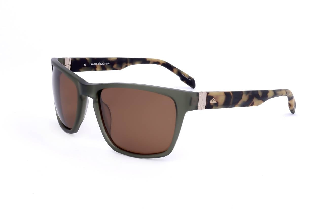 QUIKSILVER SUNGLASSES QS4006 MATT OLIVE QS4006-MOLV 58-19-135 Sonnenbrille Silber ansicht-2
