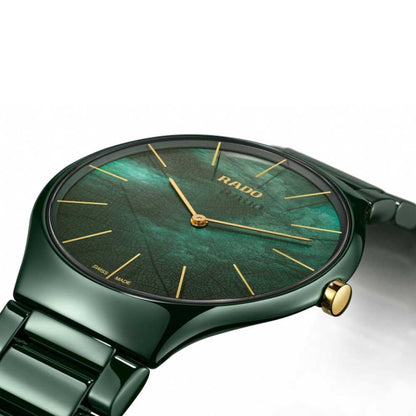 Rado True Round Thinline Uhr – Schweizer Luxusuhr aus Hightech-Keramik