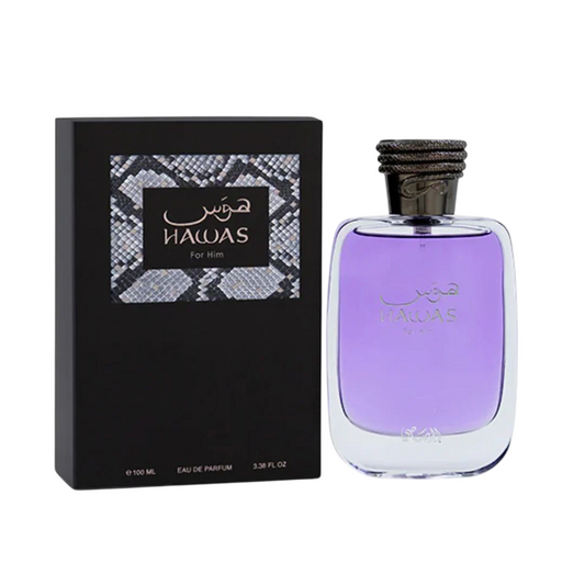 Rasasi Rasasi, Hawas For Him, Eau de Parfum, Für Männer, 100 ml Regular