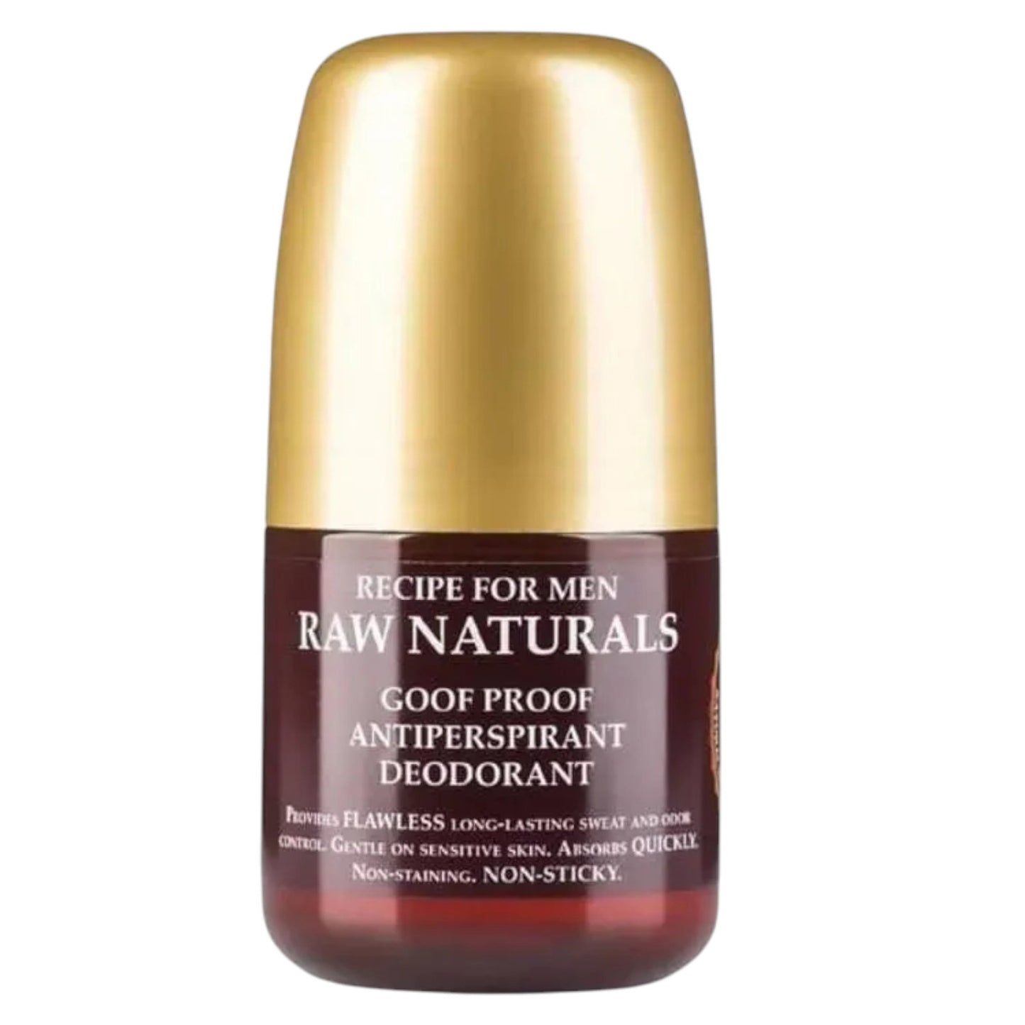 Raw Naturals Raw Naturals, Goof Proof, Anti-Reizung, Antitranspirant, Für Männer, 60 ml Regular