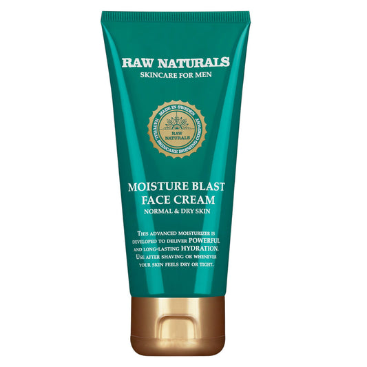 Raw Naturals Raw Naturals, Moisture Blast, 100% vegan, Hydratation, Sahne, Für das Gesicht, 100 ml Regular