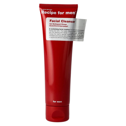 Recipe For Men Recipe For Men, Facial Cleanser, Revitalisierung, Reinigungsgel, Für das Gesicht, 100 ml Regular