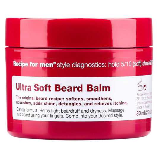 Recipe For Men Recipe For Men, Ultra Soft Beard Balm, Bartbalsam, Weichmachen, 80 ml Regular