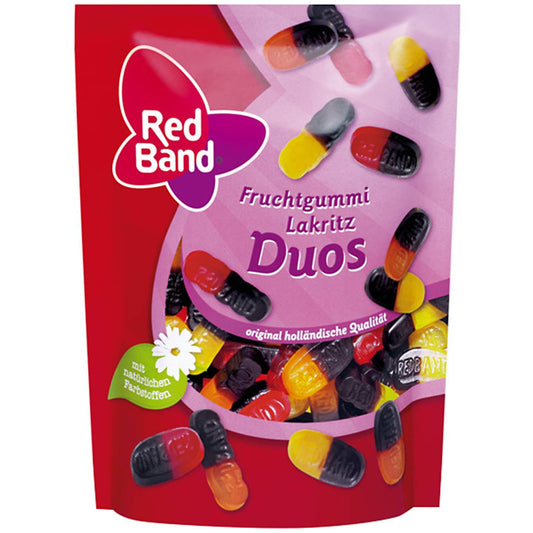 Red Band Fruchtgummi Lakritz Duos 200g - Candyshop.ch