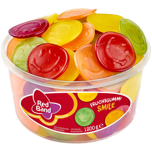 Red Band Fruchtgummi Smile 100er - Candyshop.ch