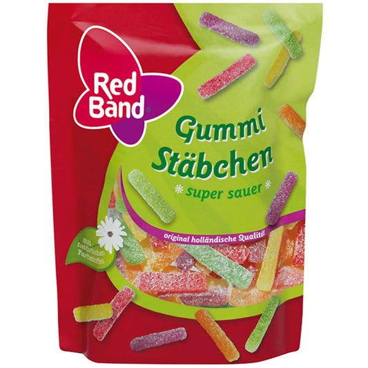 Red Band Gummi Stäbchen super sauer 200g - Candyshop.ch