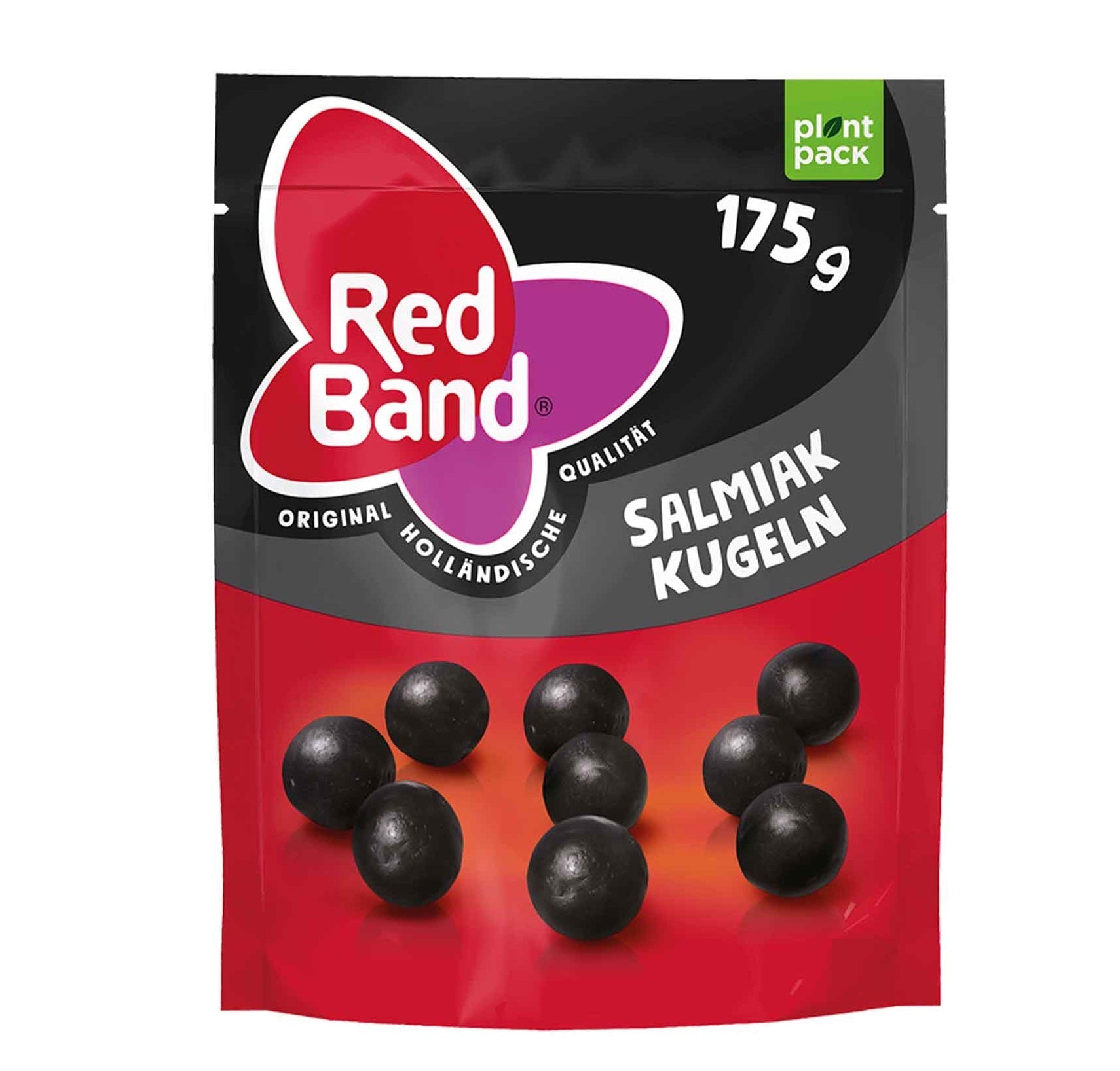 Red Band Salmiak Kugeln 175g Kugeln aus Starklakritz - Candyshop.ch
