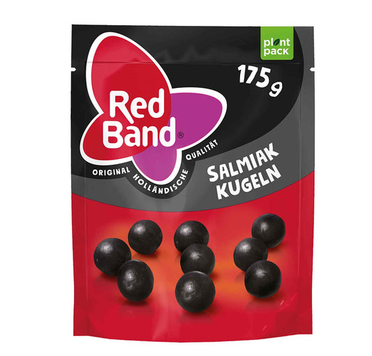 Red Band Salmiak Kugeln 175g Kugeln aus Starklakritz