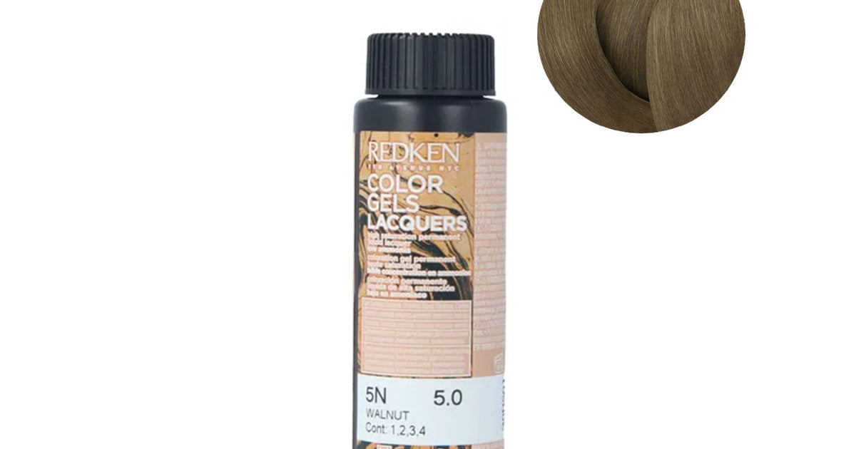 Redken Color Gels Lacquers 5n-Walnut 60ml X 3 U