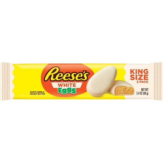 Reese's White Peanut Butter Egg's Kingsize 68g - Candyshop.ch