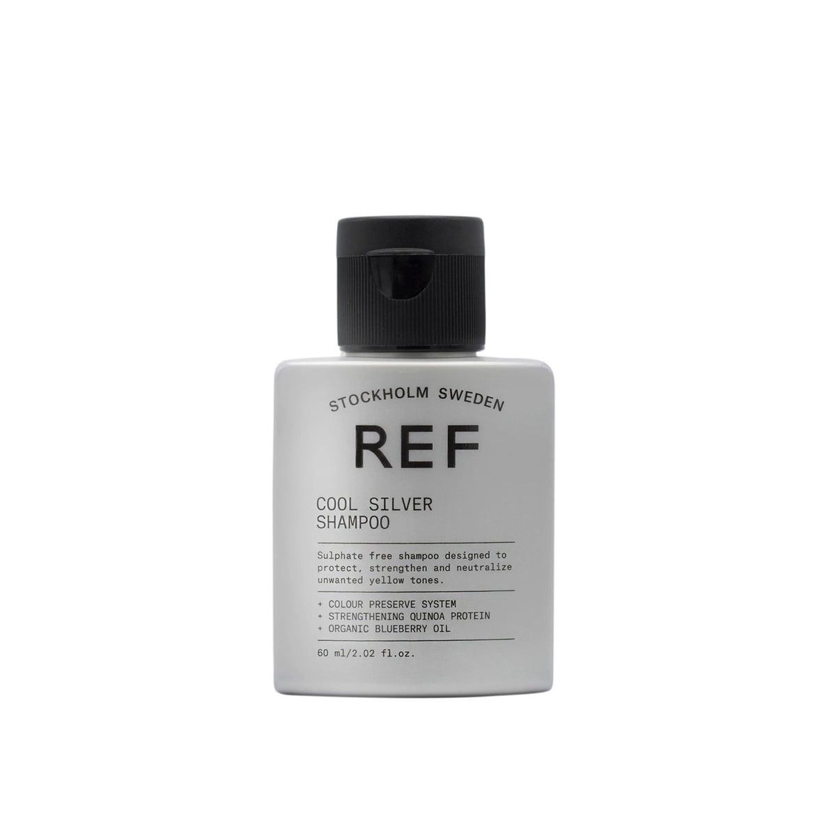 Ref Stockholm Ref Stockholm, Cool Silver, Sulfatfrei, Haarshampoo, Neutralisieren warmer Töne, 60 ml Regular