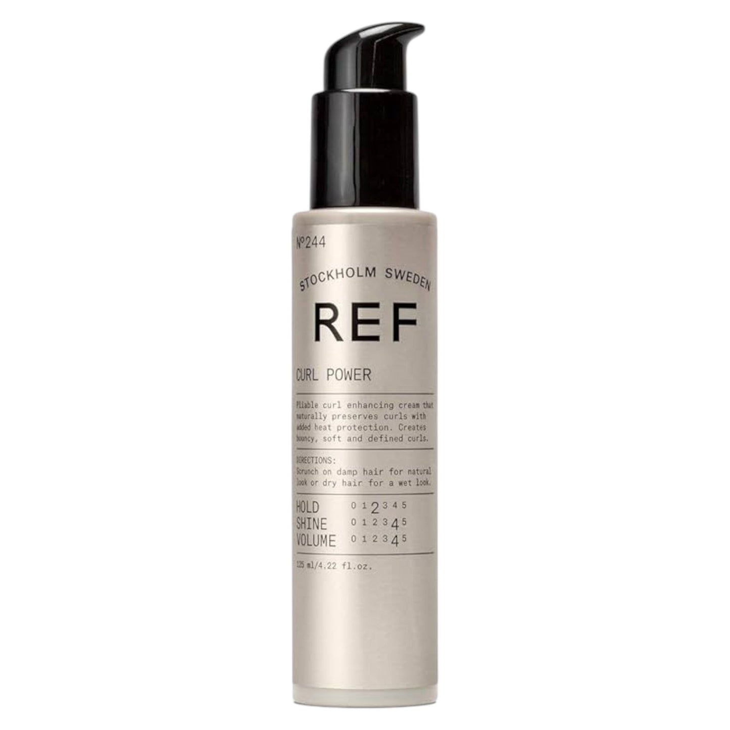 Ref Stockholm Ref Stockholm, Curl Power N°244, Vegan, Haarstyling-Creme, 2, 125 ml Regular