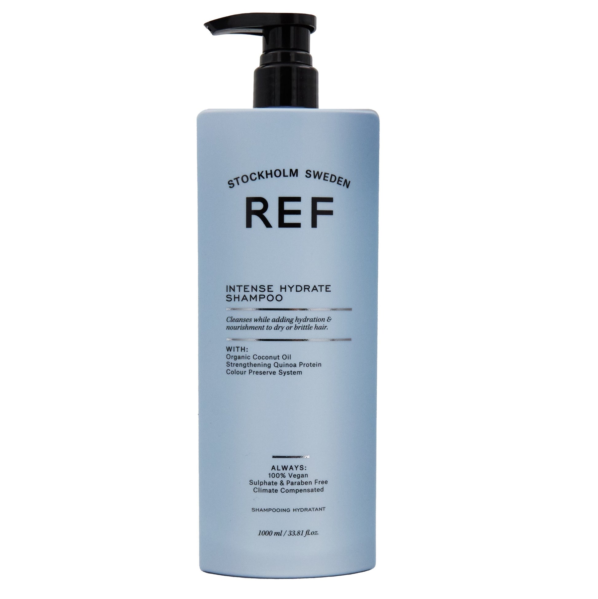 Ref Stockholm Ref Stockholm, Intense Hydrate, Sulfatfrei, Haarshampoo, Zur Hydratation, 1000 ml Regular