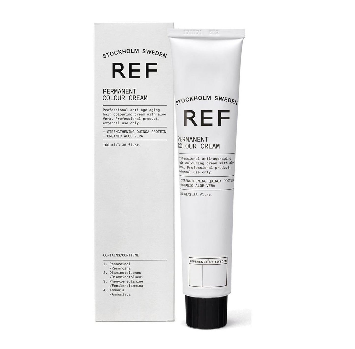 Ref Stockholm Ref Stockholm, Permanent Colour, Vegan, Permanente Haarfarbe, 6.22 Brilliant Violet Dark Blonde, 100 ml Regular