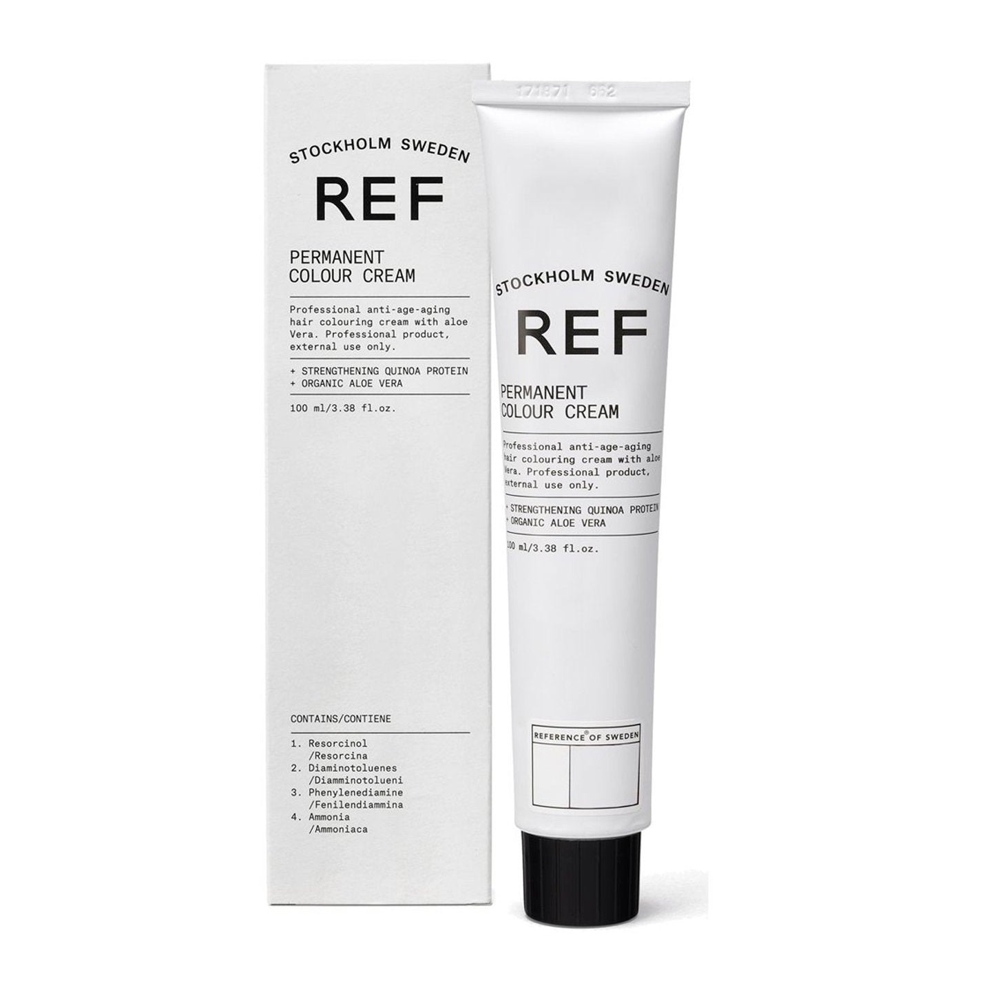 Ref Stockholm Ref Stockholm, Permanent Colour, Vegan, Permanente Haarfarbe, 6.22 Brilliant Violet Dark Blonde, 100 ml Regular