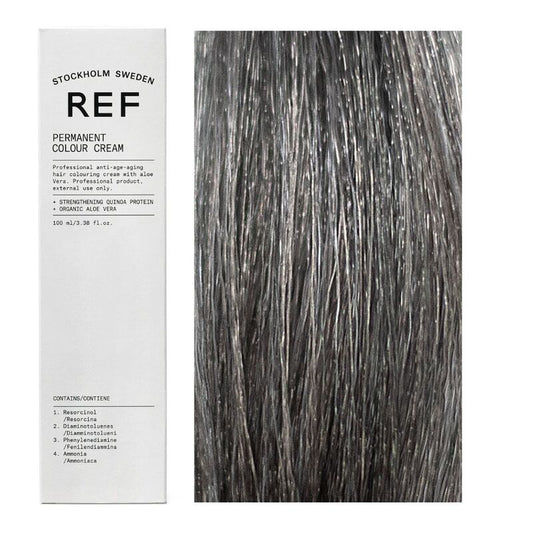 Ref Stockholm Ref Stockholm, Permanent Colour, Vegan, Permanente Haarfarbe, 7.11 Medium Light Smoky Ash, 100 ml Regular