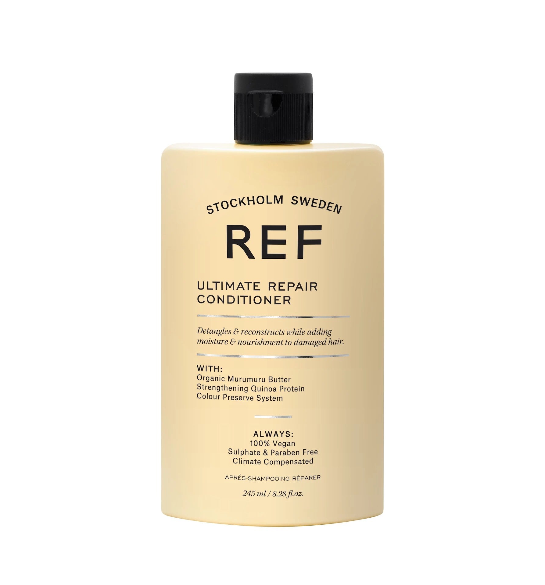 Ref Stockholm Ref Stockholm Ultimate Repair Sulfatfreie Haarspülung 245 ml für Feuchtigkeit Entwirren Conditioner